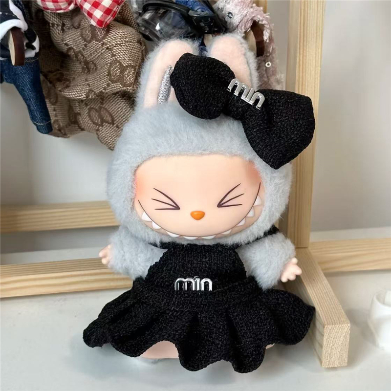 Baby Clothing Set - 15 17cm For Labubu Doll Korean
