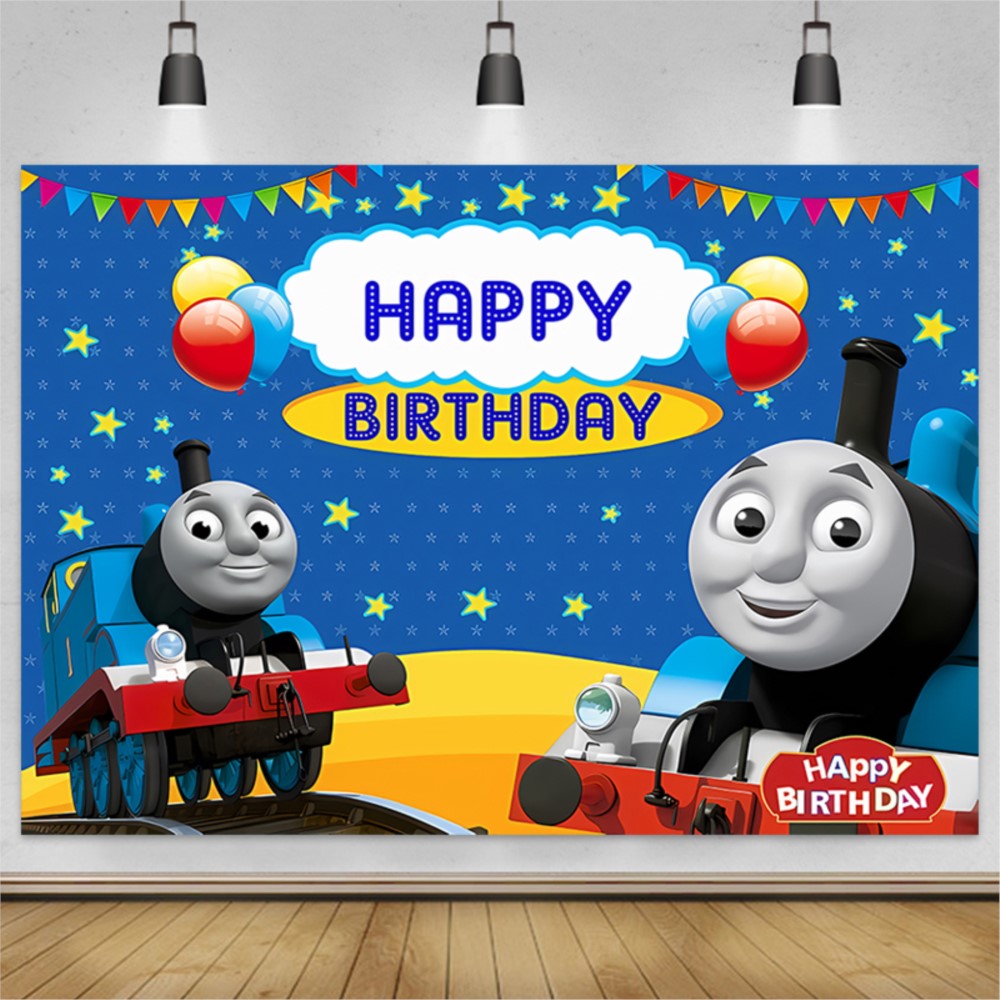 Baby Clothing Easter - Cute Thomas Train Friends Backdrop Toy