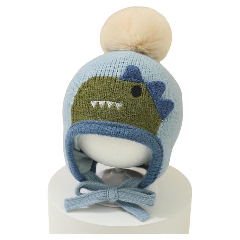 Baby Hat Beanie - Cute Cartoon Animals Pompom Hat Baby