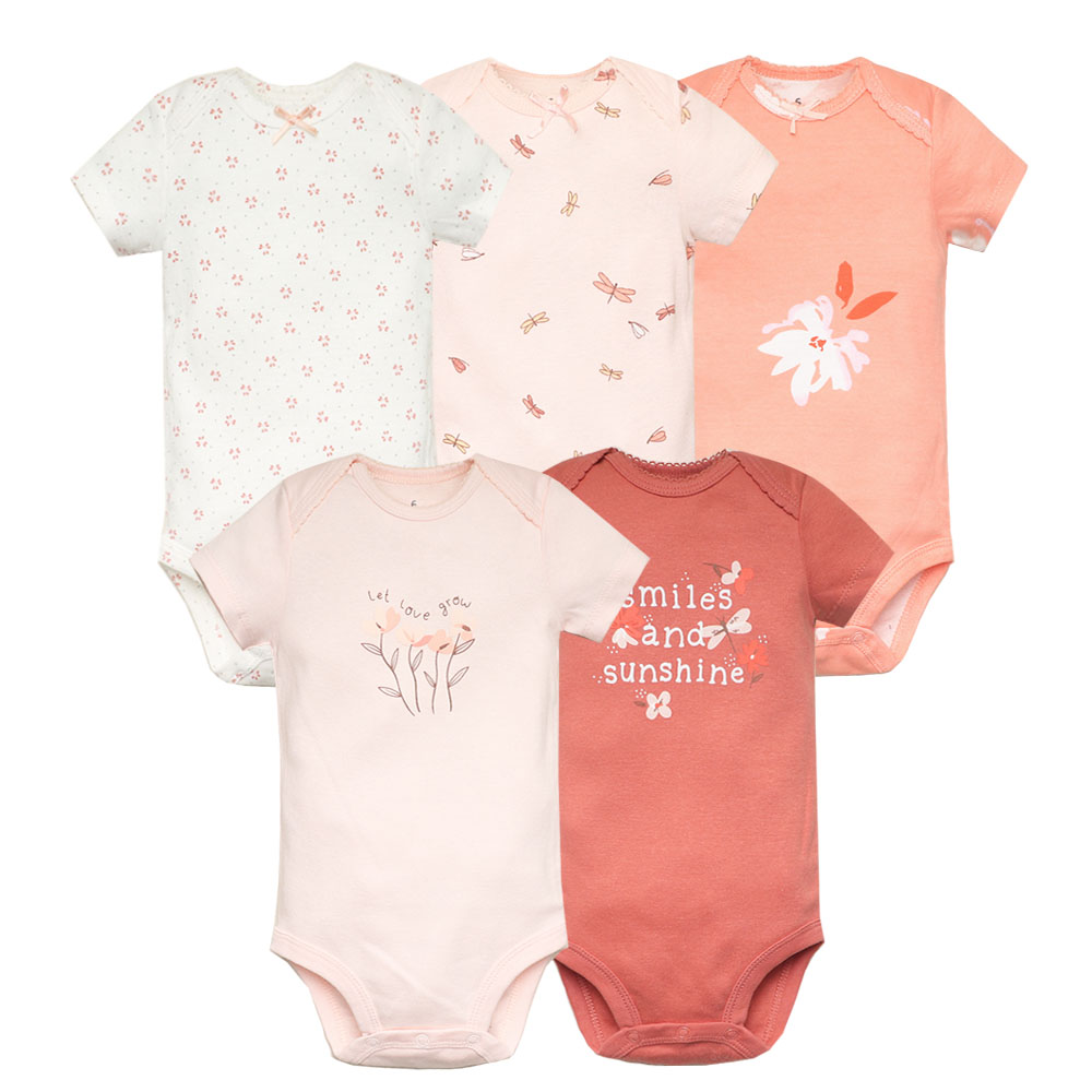 5pcs/lot Baby Bodysuit Fashion - огляд і ціна Baby Clothing Outlet