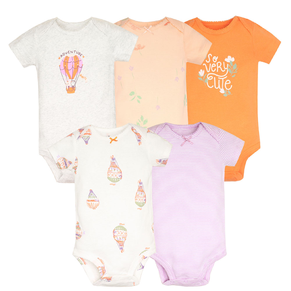 5pcs/lot Baby Bodysuit Fashion - огляд і ціна Baby Clothing Outlet