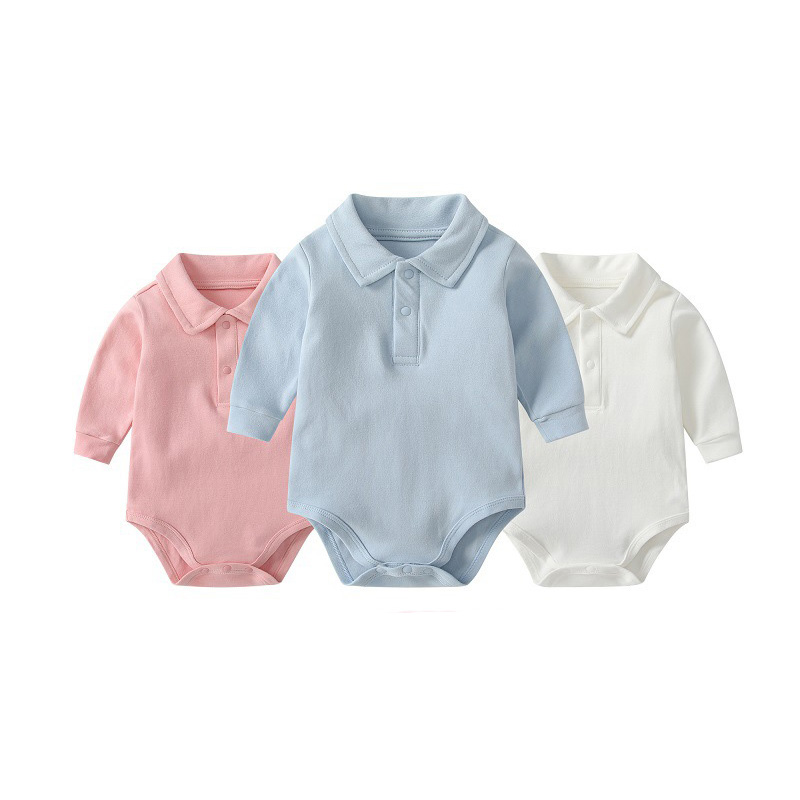 Baby Polo Collar Bodysuit 100% - огляд і ціна Romper Onesie Baby