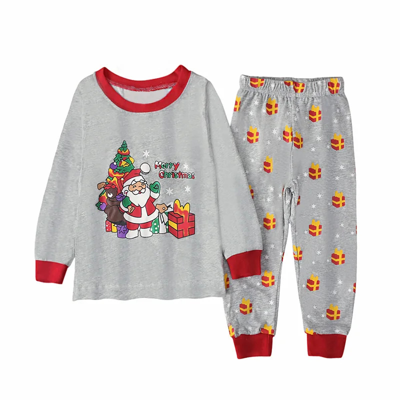 Gray Santa Claus Print Kids Pa - огляд і ціна Baby Clothing Set