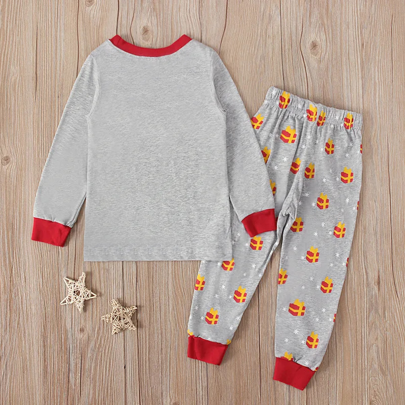 Gray Santa Claus Print Kids Pa - огляд і ціна Baby Clothing Set
