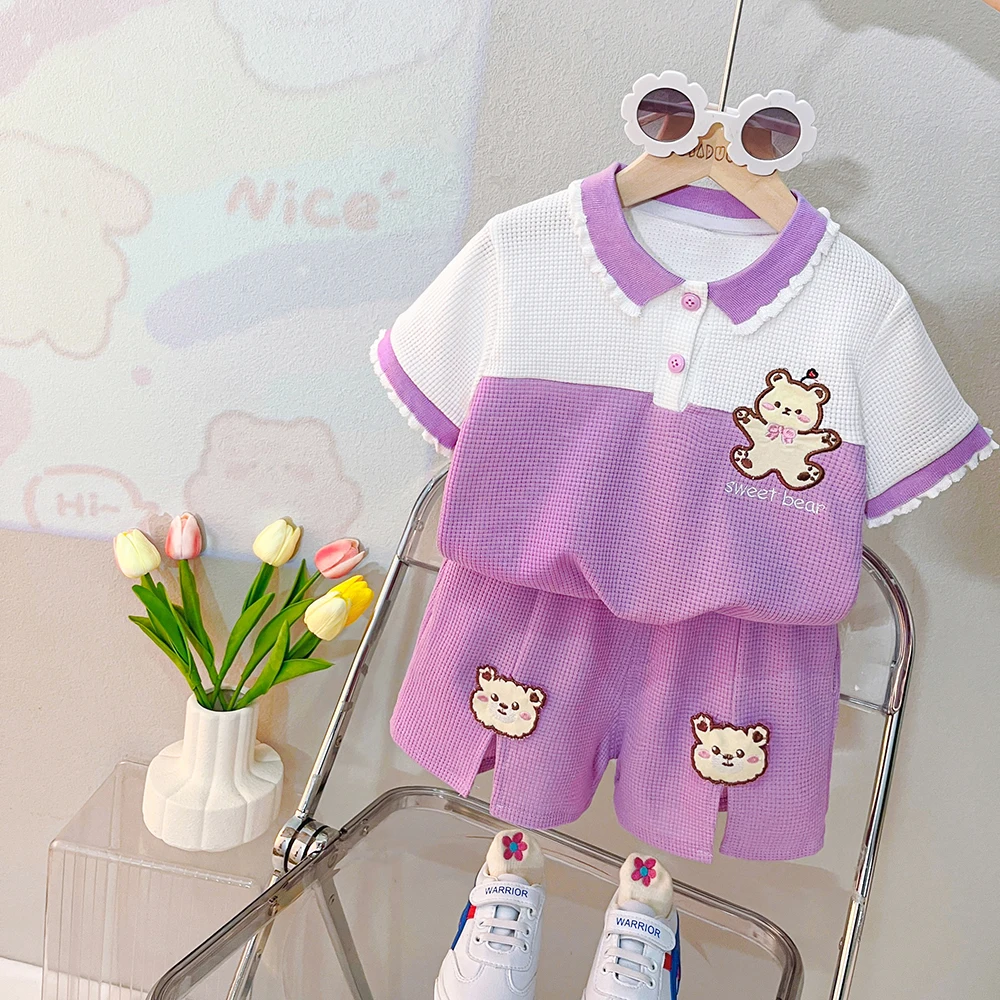 Summer Baby Girls T Shirt Shor - огляд і ціна Baby Clothing Hong Kong