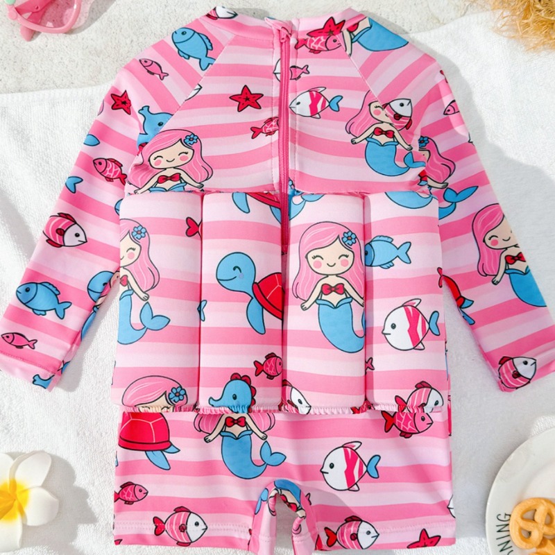 Boys Girls Float Swimwear Long - огляд і ціна Baby Swimwear Uv