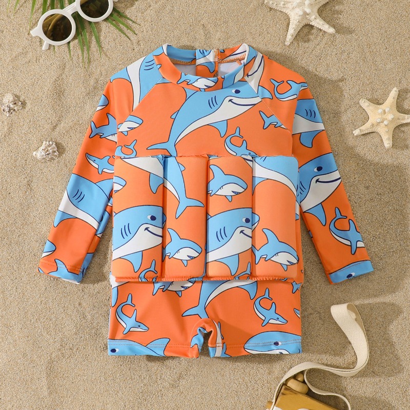 Boys Girls Float Swimwear Long - огляд і ціна Baby Swimwear Uv