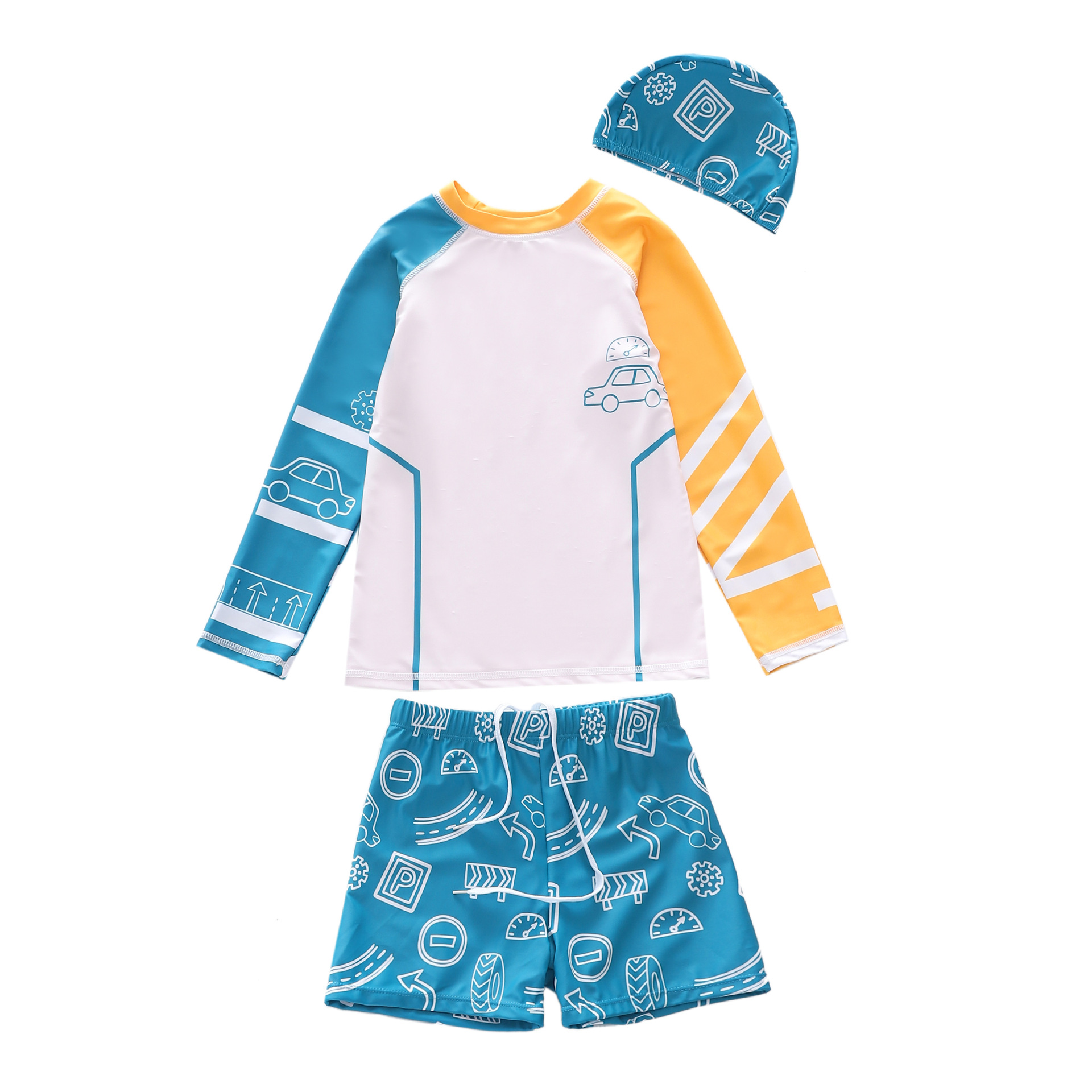 Long Sleeved Rash Guard Swimsu - огляд і ціна Baby Swimwear Uv