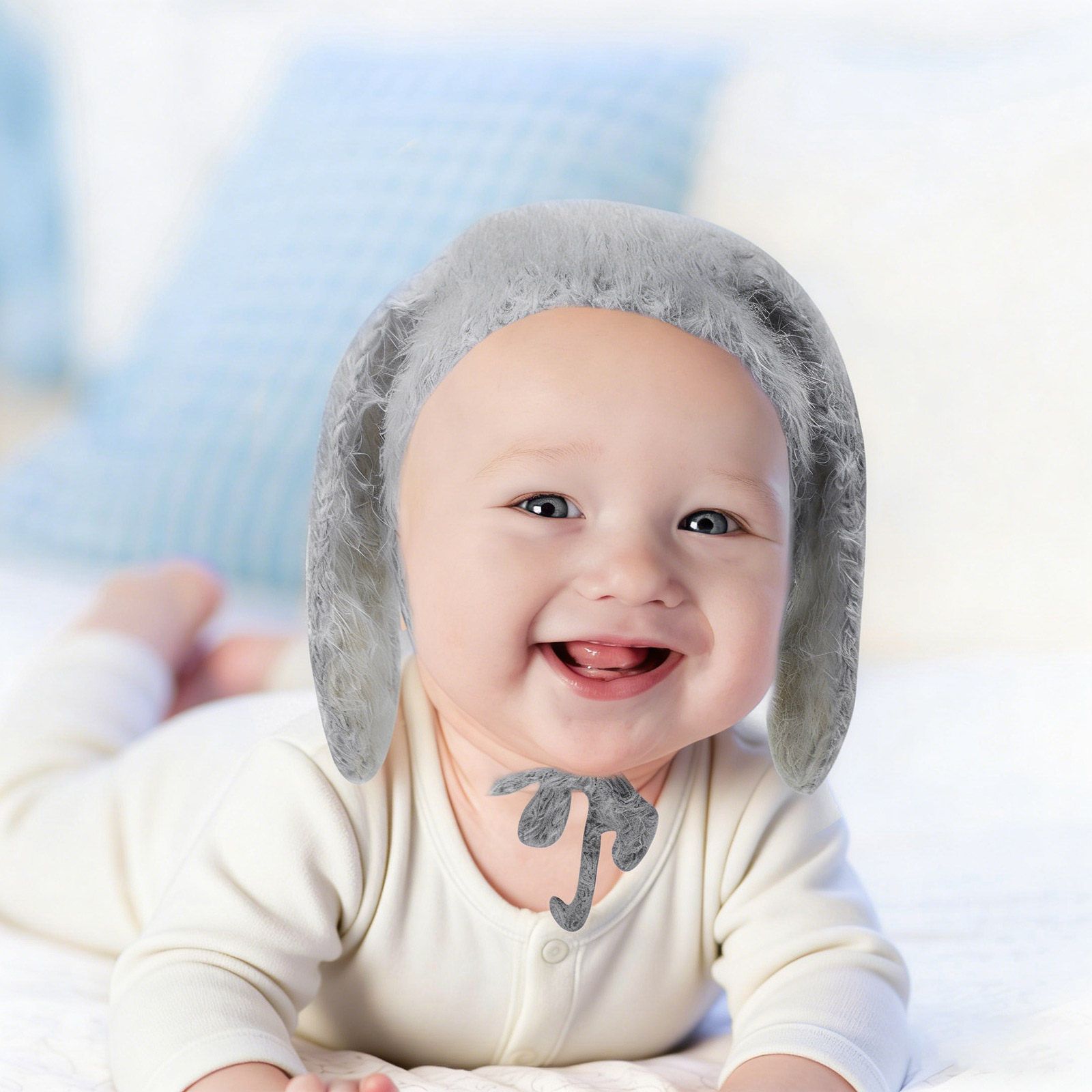 Newborn Warm Rabbit Ear Beanie - огляд і ціна Baby Hat Beanie