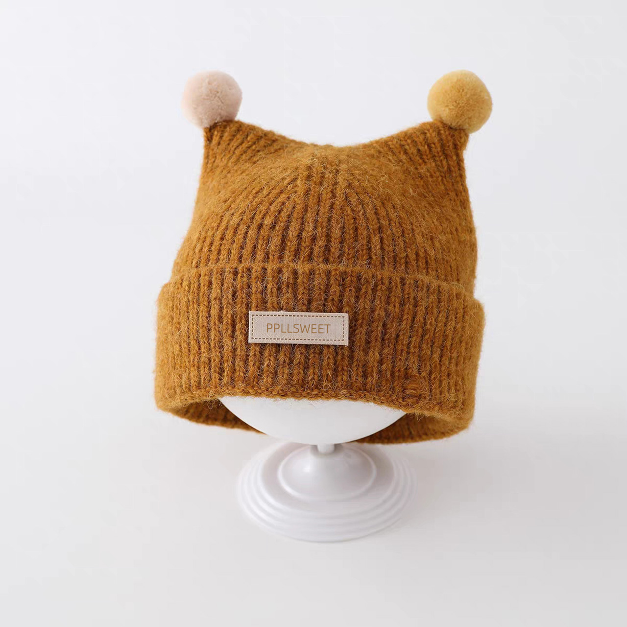 1-4Year Baby Knitted Hat Cute  - огляд і ціна Baby Hat Beanie