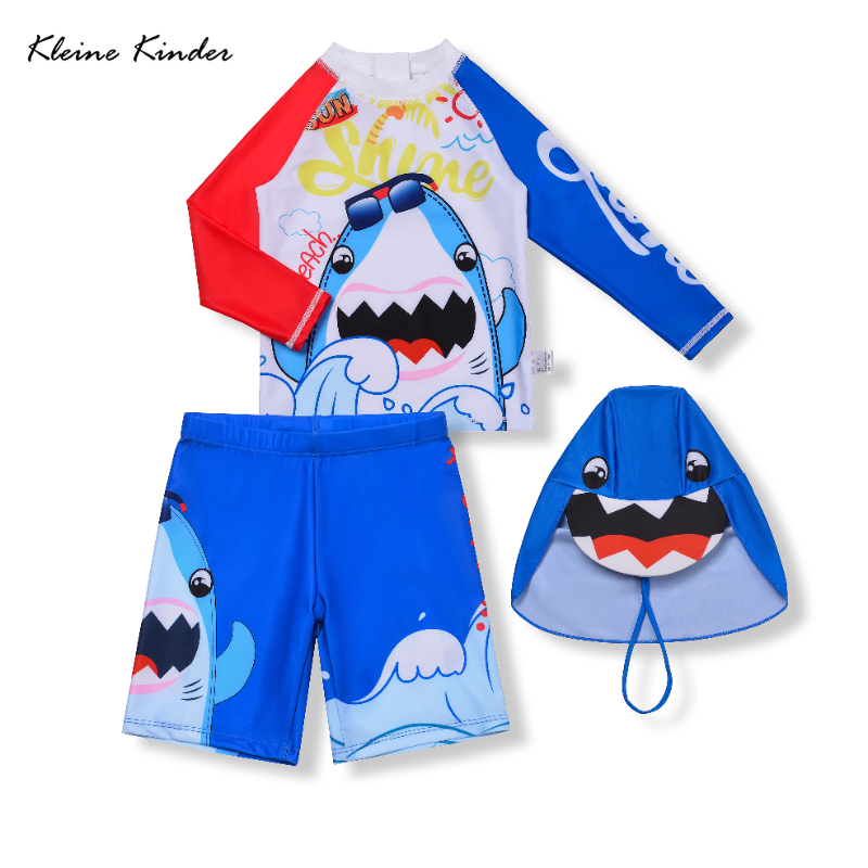 Children Swimsuit Long Sleeve  - огляд і ціна Baby Swimwear Uv