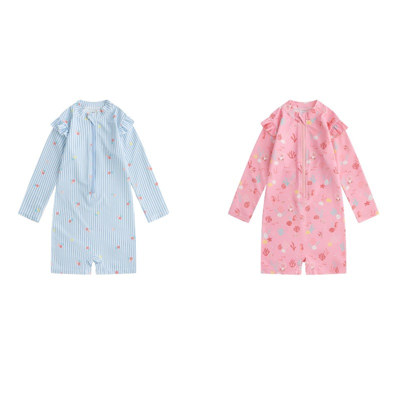 Toddler Kids Long Sleeve One-P - огляд і ціна Baby Swimwear Uv