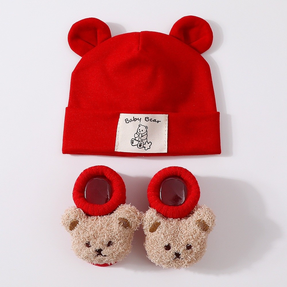2Pcs/Set Cute Cotton Baby Hat  - огляд і ціна Baby Hat Beanie