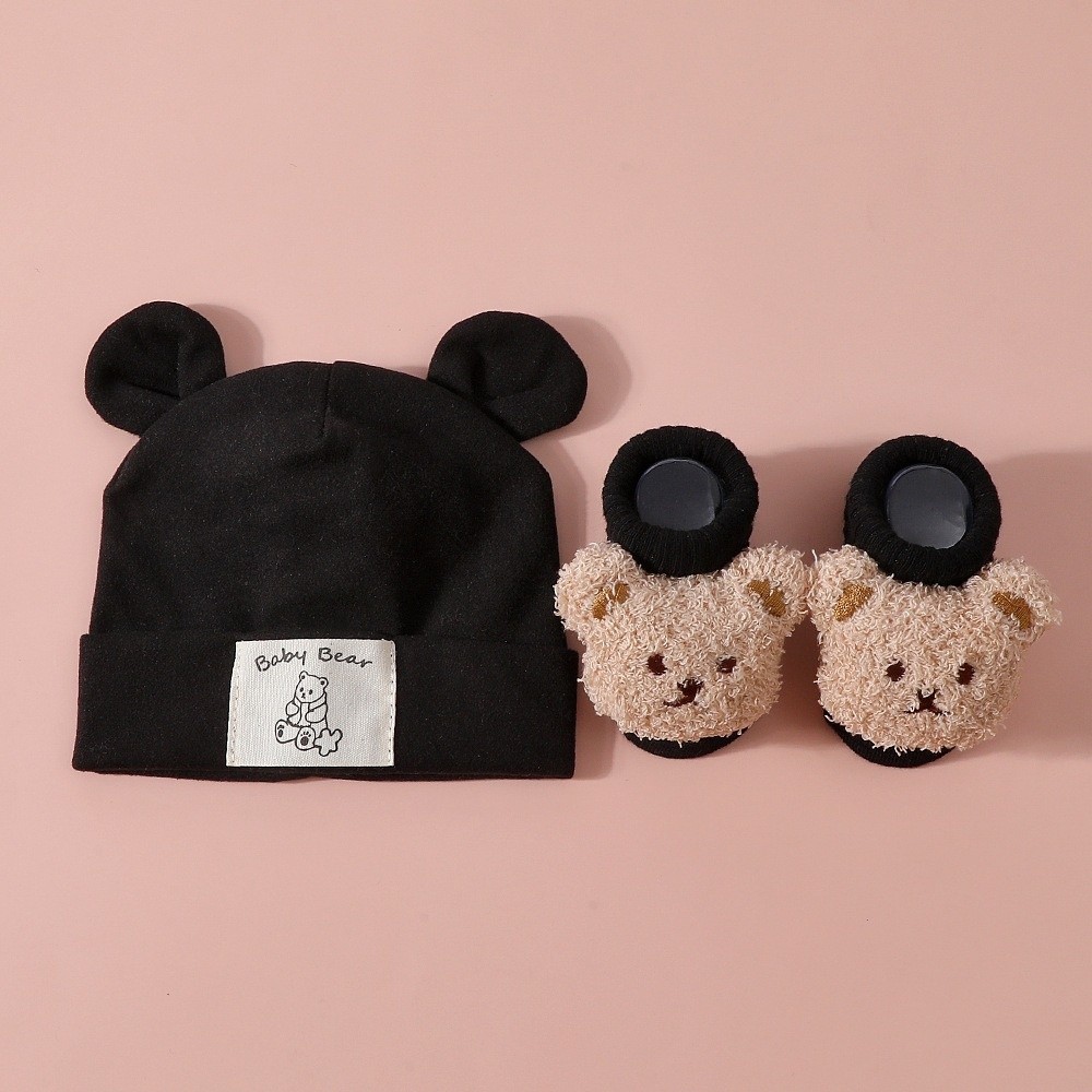 2Pcs/Set Cute Cotton Baby Hat  - огляд і ціна Baby Hat Beanie