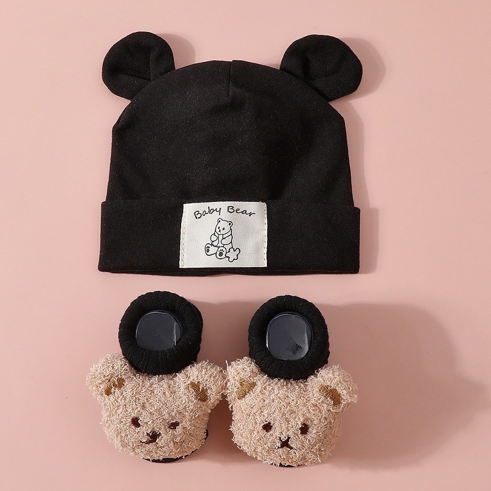 2Pcs/Set Cute Cotton Baby Hat  - огляд і ціна Baby Hat Beanie